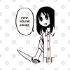 Aww Youre Awake Funny Azumanga Daioh Knife Osaka Tote Official Haikyuu Merch