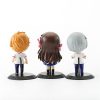 3Pcs Fruits Basket Anime Figure Souma Kyo Honda Tohru Souma Yuki 10Cm Q Version PVC Action 2 - Fruits Basket Merch