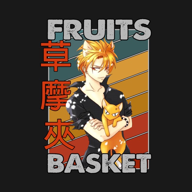 Kyo Fruits Basket Anime TShirt Fruits Basket Merch