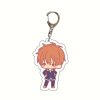 Cartoon Anime Fruits Basket Keychain Cute Double Sided Key Chain Pendant Acrylic Anime Accessories Keyring 5 - Fruits Basket Merch