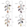 Cute Anime Fruits Basket Keychain Double Sided Key Chain Pendant Acrylic Anime Accessories Cartoon Keyring - Fruits Basket Merch