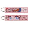 Fruit Basket Anime Cute Embroidery Key Fobs Key Tag For Motorcycles Cars Backpack Chaveiro Keychain Fashion 3 - Fruits Basket Merch