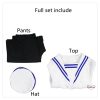 Sohma Momiji Cosplay Costume Anime Fruits Basket Sailor Suit Full Set with Hat Halloween Party Cosplay 3 - Fruits Basket Merch