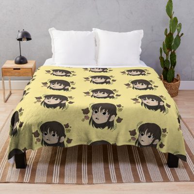 Kagura Sohma Throw Blanket Official Fruits Basket Merch