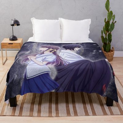 Fruitsbasket Cover Throw Blanket Official Fruits Basket Merch