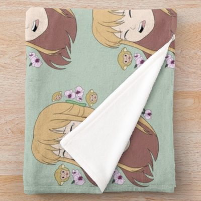 Ritsu Sohma Throw Blanket Official Fruits Basket Merch