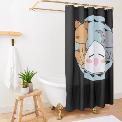 Funny Gifts Fruits Basket Trio Great Model Vintage Photograp Shower Curtain Official Fruits Basket Merch