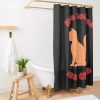 Beautiful Model Kyo Sohma Fan Club Fruits Basket Music Vintage Retro Shower Curtain Official Fruits Basket Merch