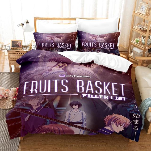 Fruits Basket Filler list Bedding Set